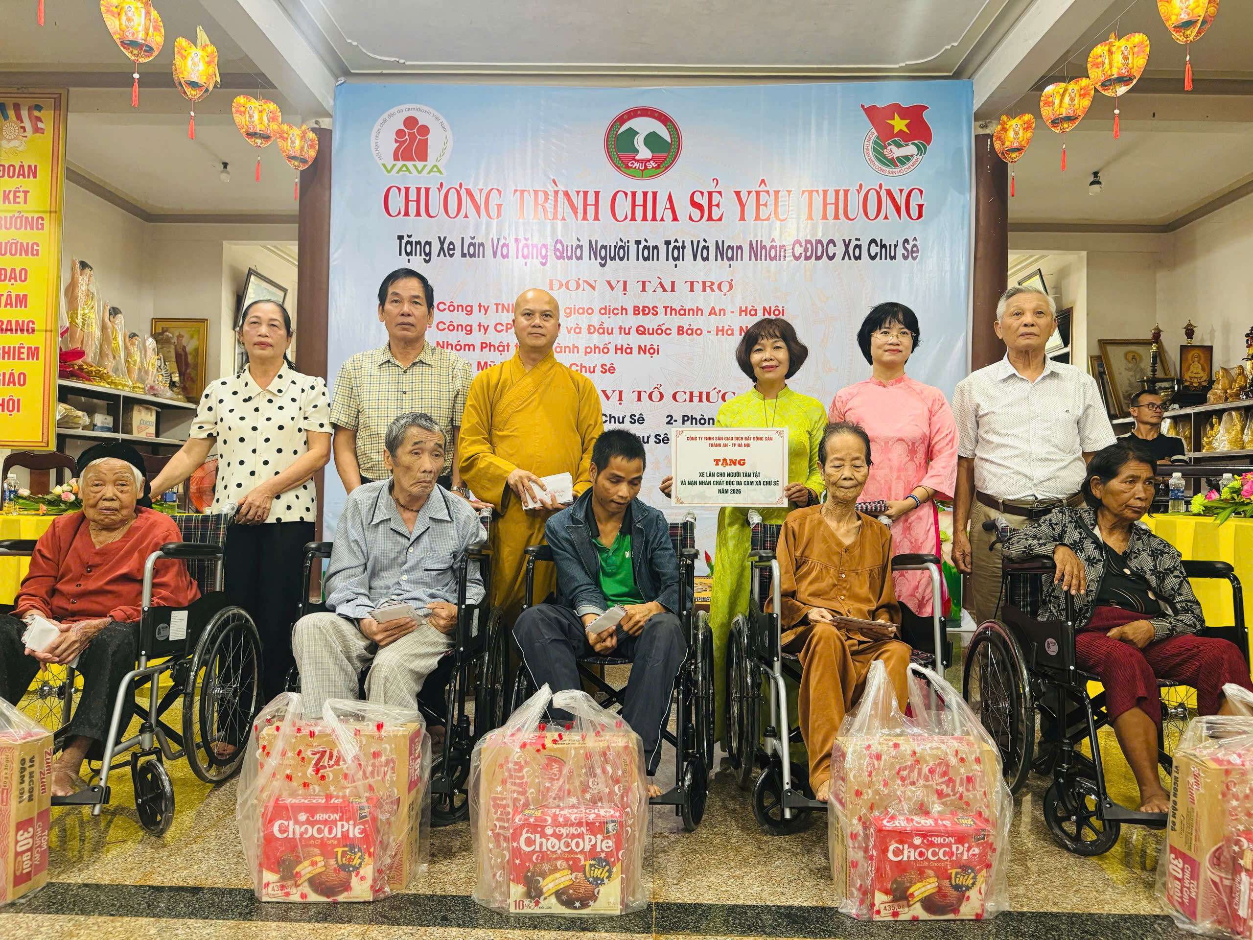 Chùa Mỹ Thạch Tặng Quà Từ Thiện Mùa Vu Lan